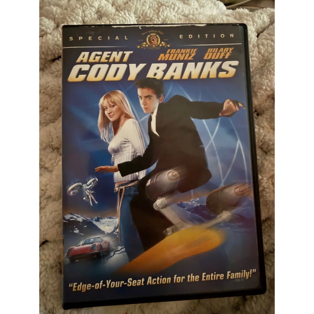 Agent Cody Banks DVD Special‎ Edition Frankie Muniz Hilary Duff MGM 2003 Action